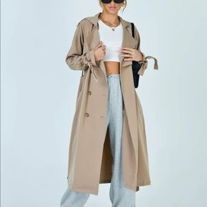 Princess Polly Cassie Trench Coat